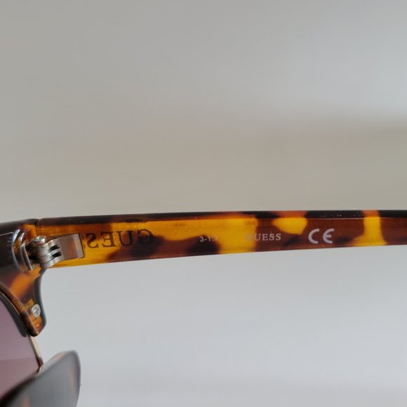 Guess Womens Tortoise Cat Eye Gradient Sunglasses NEW - Picture 12 of 12